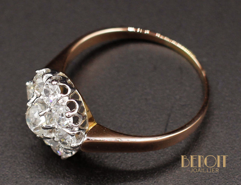 Bague Marguerite Diamants