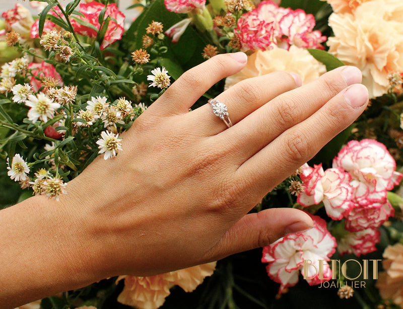 Solitaire Ancien Diamant
