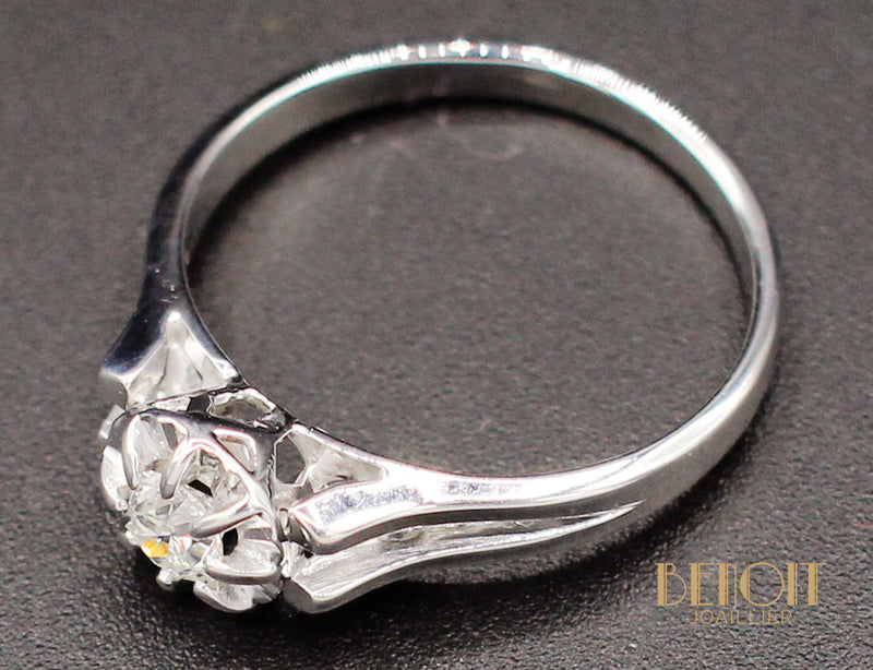 Solitaire Ancien Diamant