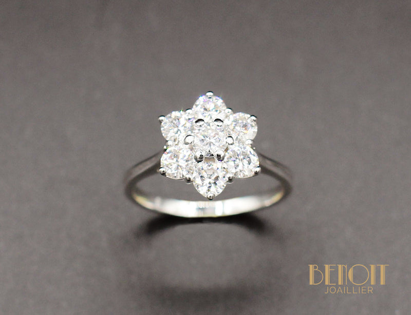 Bague Marguerite Diamants