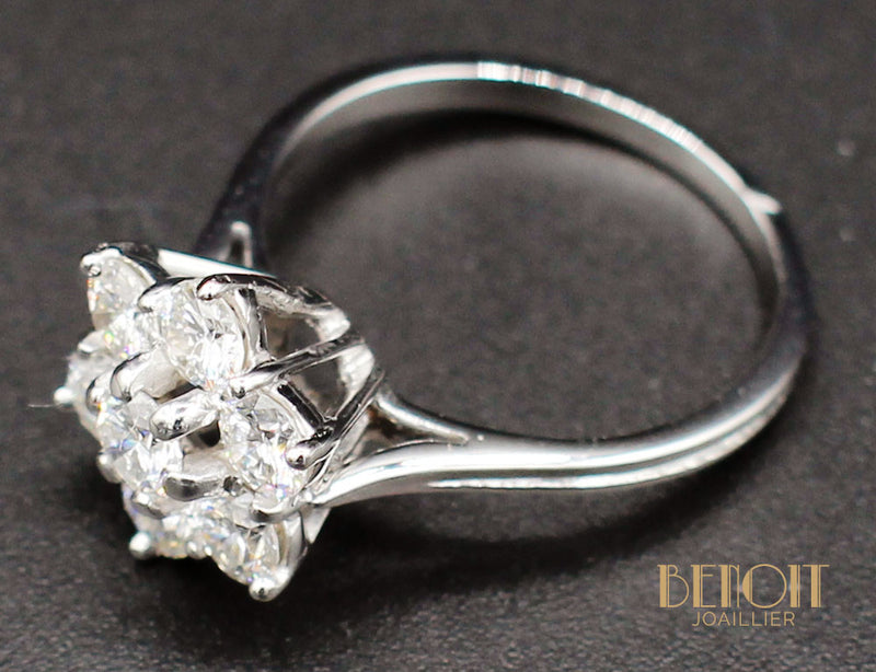 Bague Marguerite Diamants