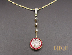 Pendentif Art Déco Diamants
