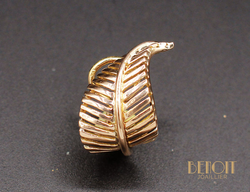 Boucles d'Oreilles Plumes 1950