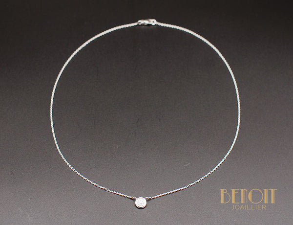 Pendentif Solitaire Diamant