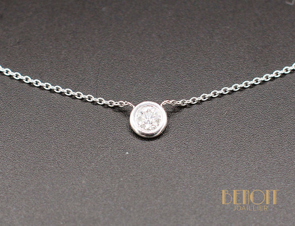 Pendentif Solitaire Diamant