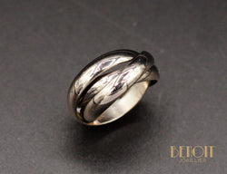 Bague Cartier "Trinity" GM  Or Blanc