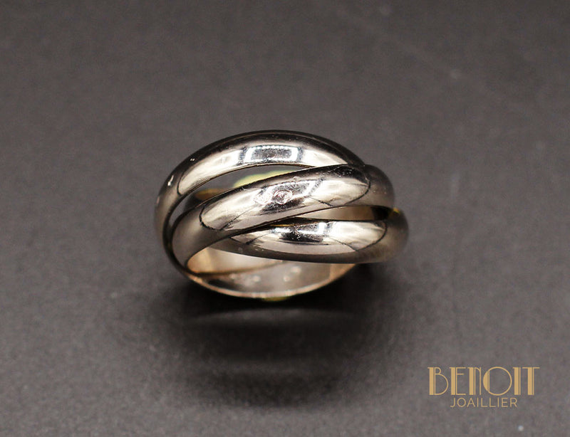 Bague Cartier "Trinity" GM  Or Blanc