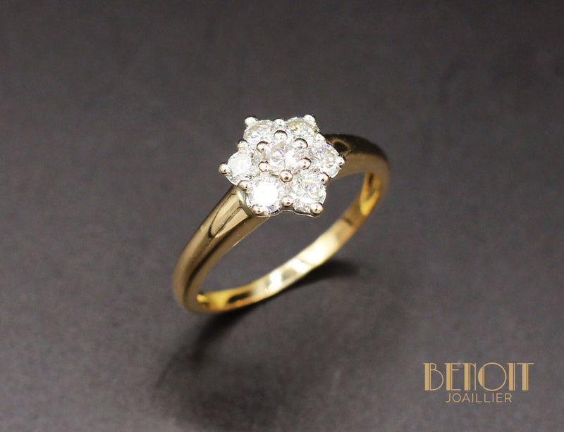 Bague Marguerite Diamants