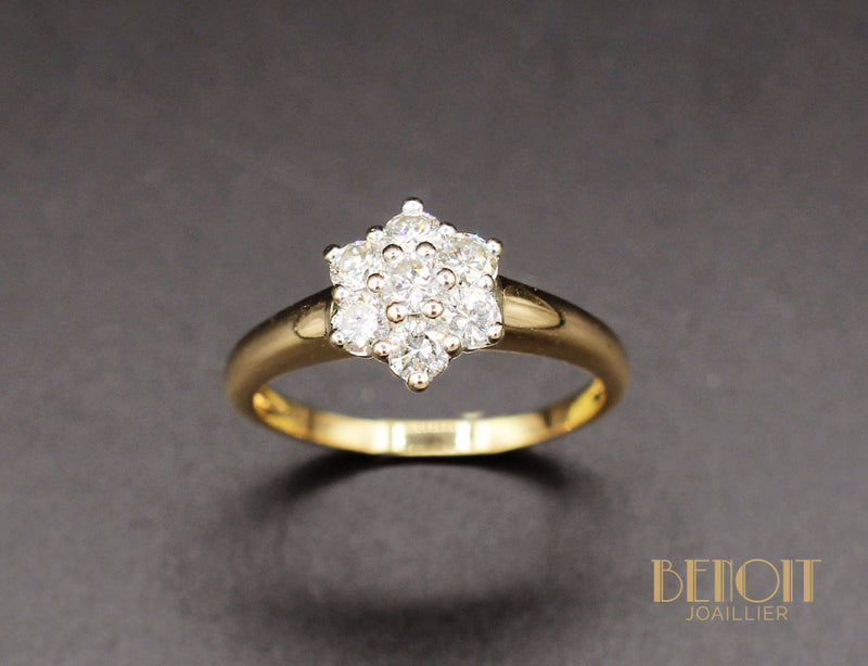 Bague Marguerite Diamants