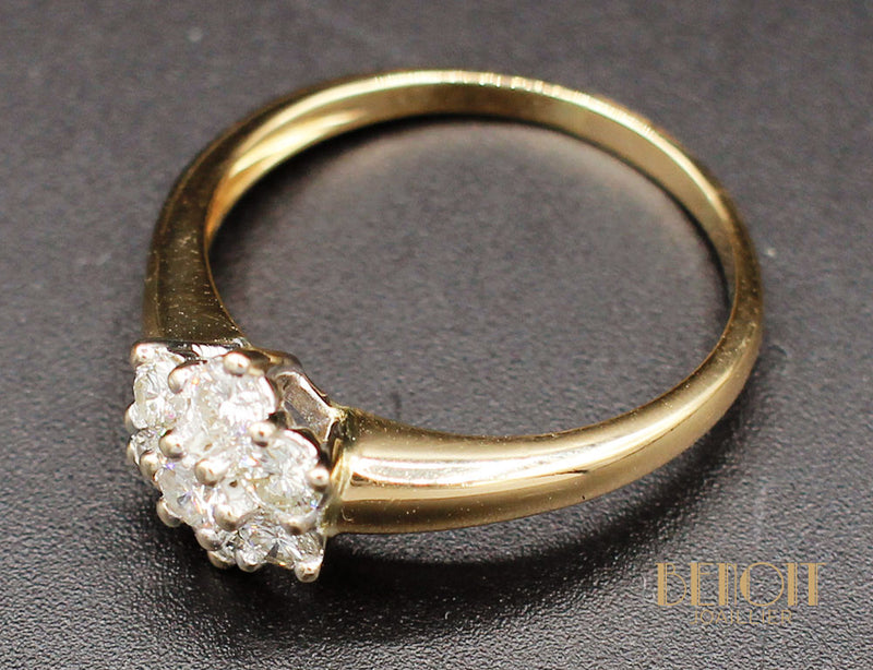 Bague Marguerite Diamants