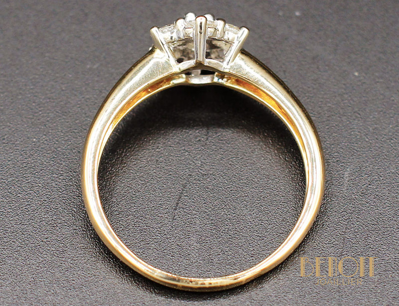 Bague Marguerite Diamants