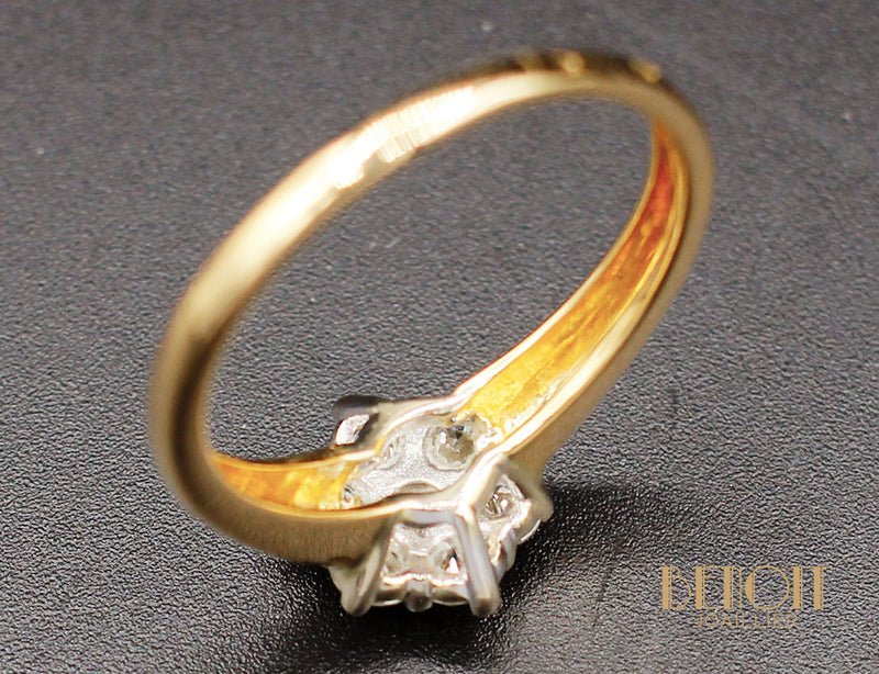 Bague Marguerite Diamants