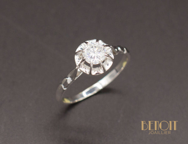 Solitaire Ancien Diamant