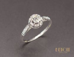 Solitaire Ancien Diamant