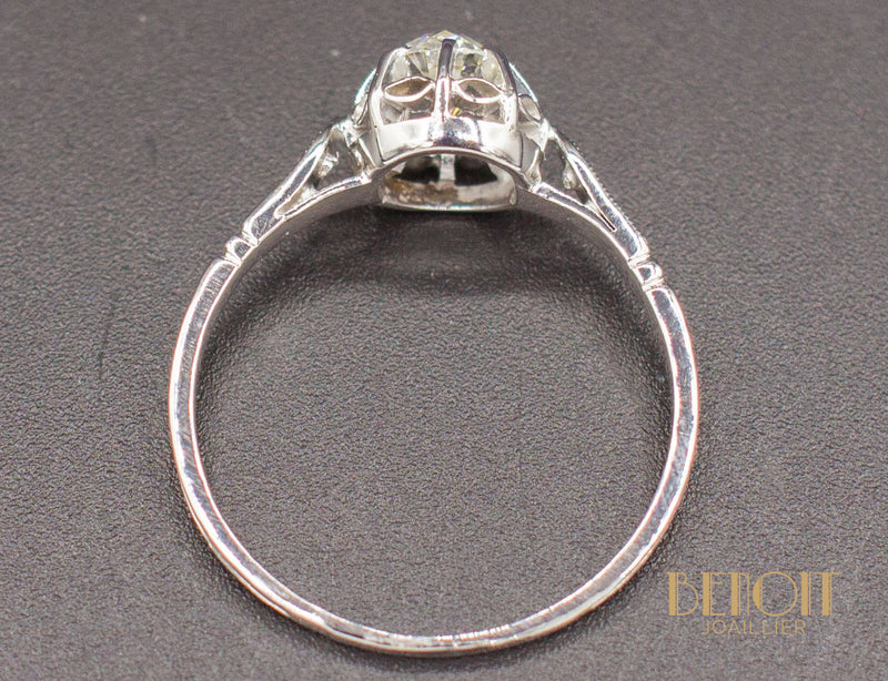 Solitaire Ancien Diamant
