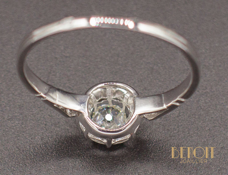 Solitaire Ancien Diamant