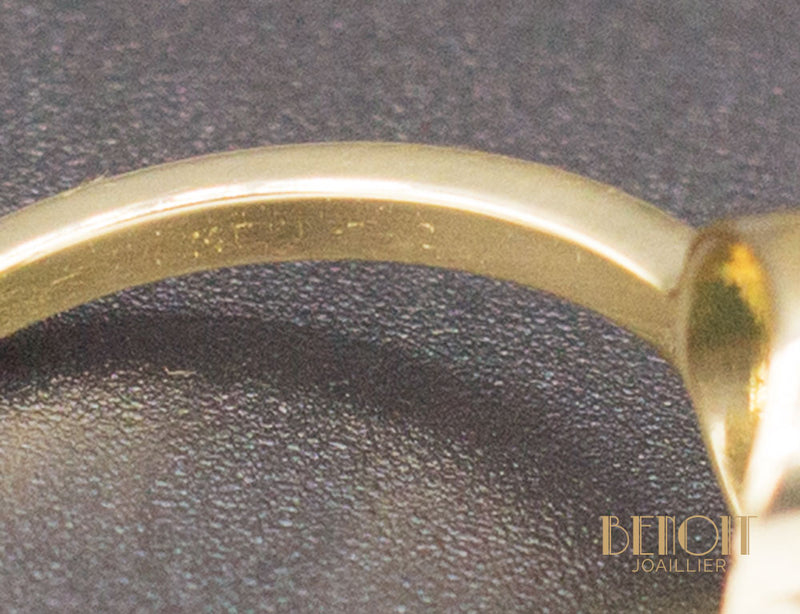 Bague Mellerio Cabochon Emeraude