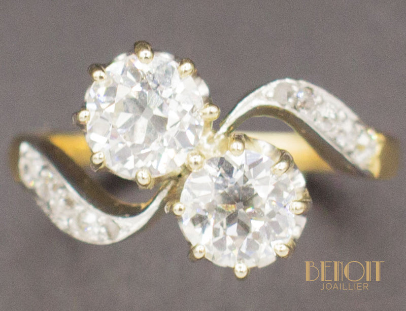 Bague Toi et Moi Diamants