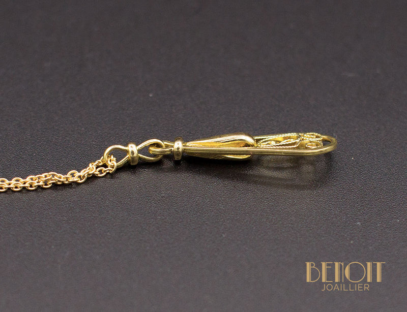 Collier Or Jaune "Les Recyclés"
