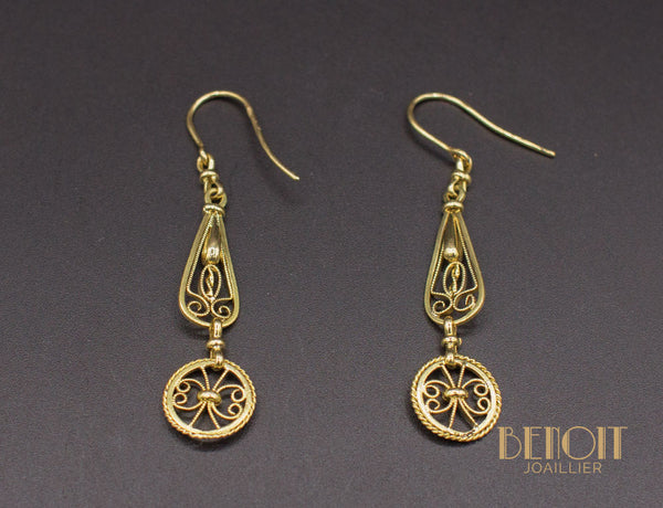 Boucles d'Oreilles Pendantes "Les Recyclés"