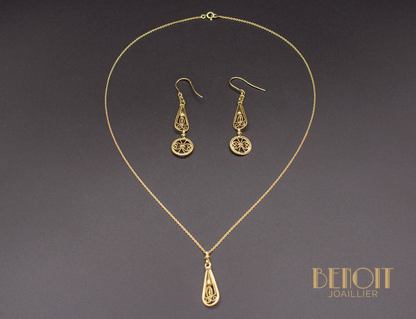 Boucles d'Oreilles Pendantes "Les Recyclés"
