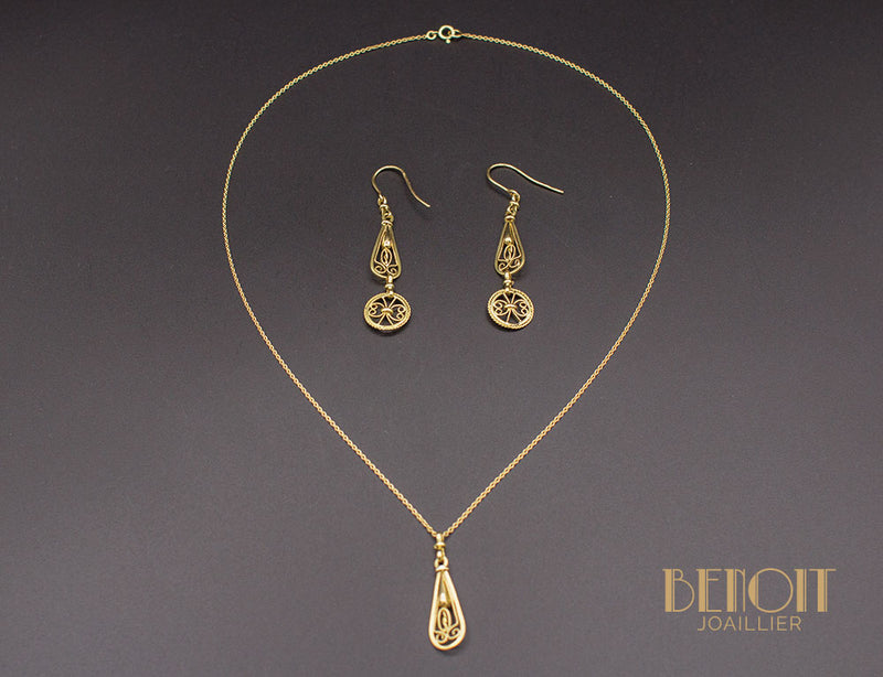 Boucles d'Oreilles Pendantes "Les Recyclés"