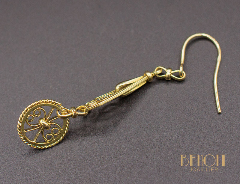 Boucles d'Oreilles Pendantes "Les Recyclés"