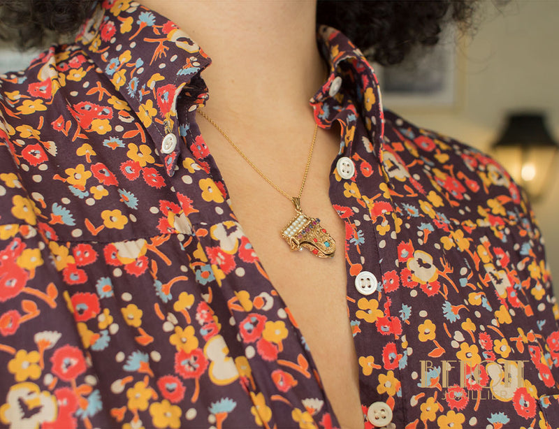 Pendentif Piano Or Jaune