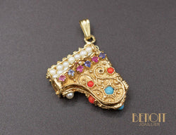 Pendentif Piano Or Jaune
