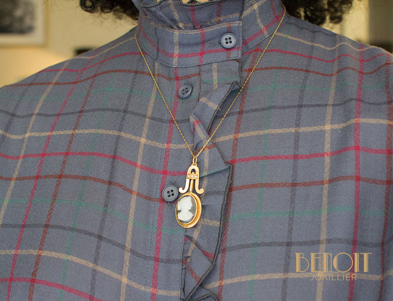 Pendentif Camée Napoléon III