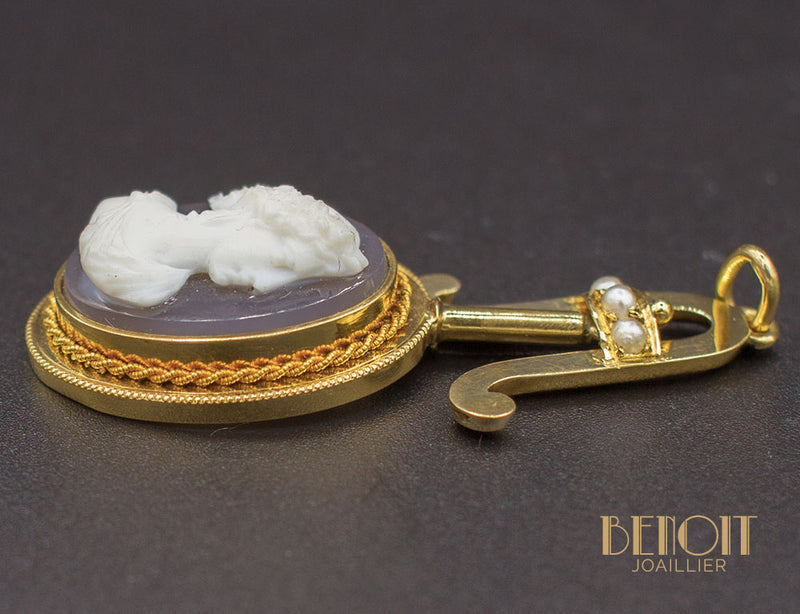 Pendentif Camée Napoléon III