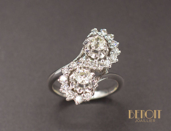 Bague Toi et Moi Diamants