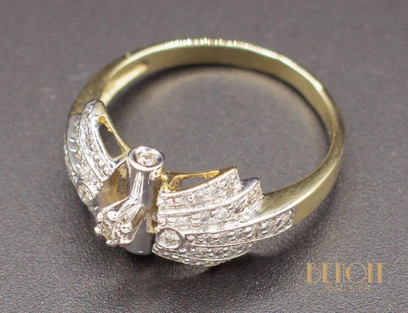 Bague Art Déco Diamants