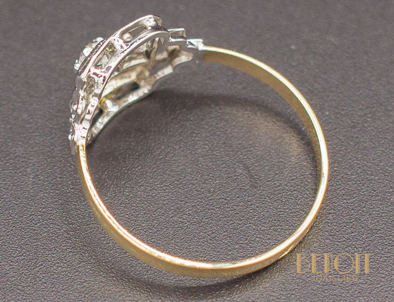 Bague Art Déco Diamants