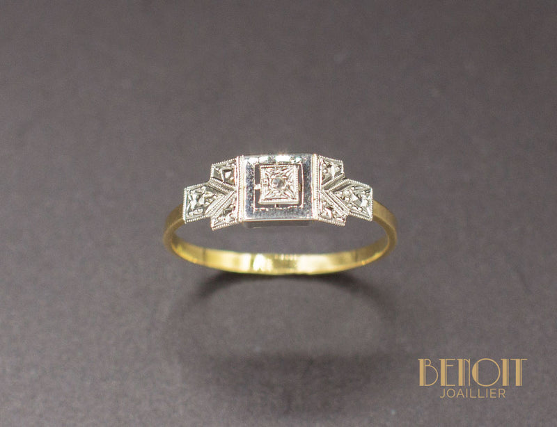 Bague Art Déco Diamant