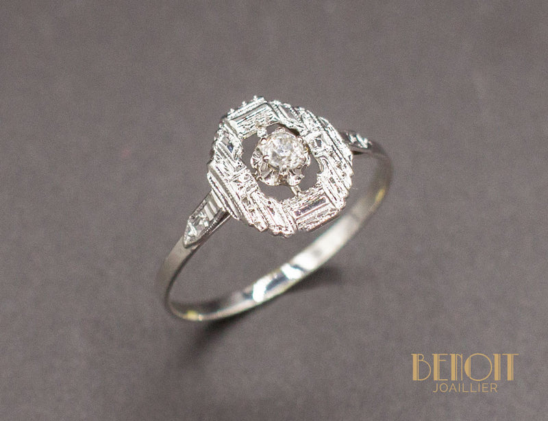 Bague Art Déco Diamant