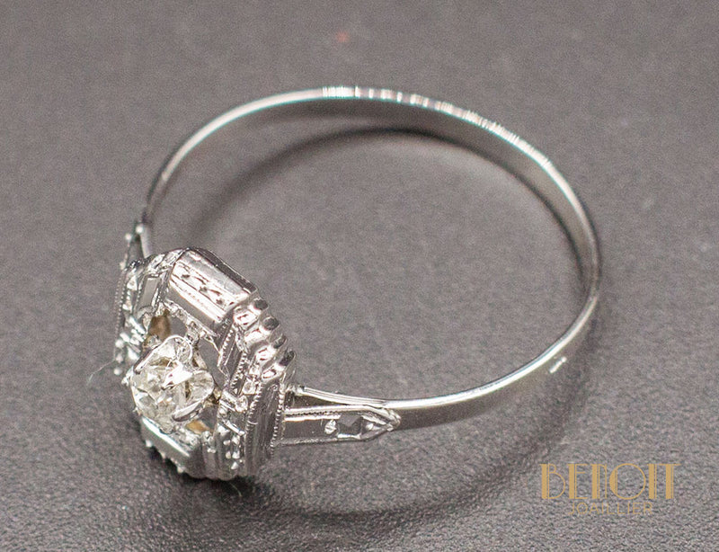 Bague Art Déco Diamant