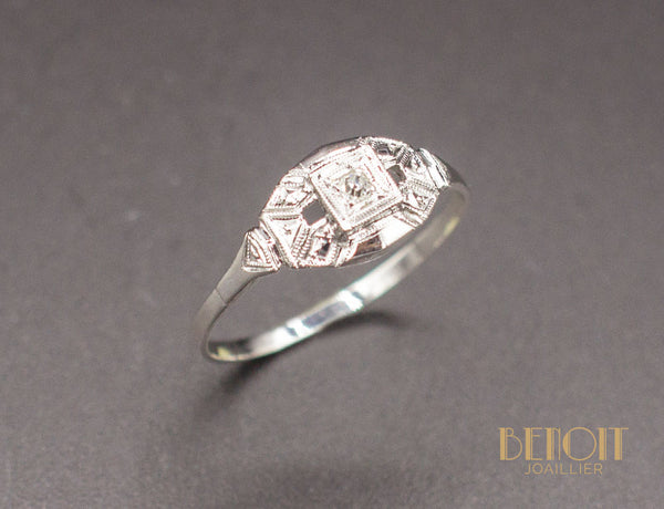 Bague Art Déco Diamant