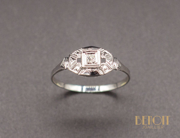 Bague Art Déco Diamant