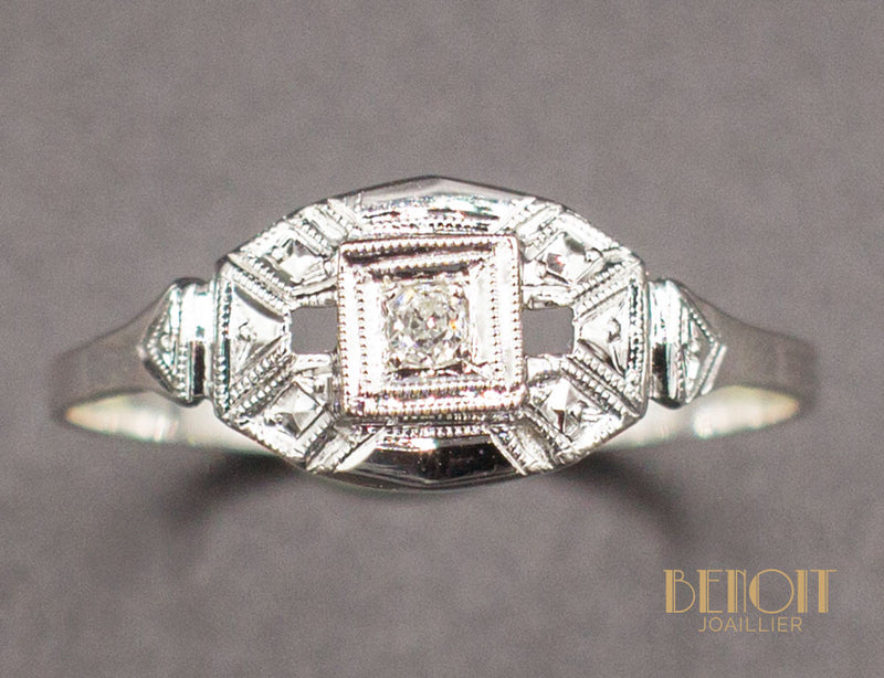 Bague Art Déco Diamant