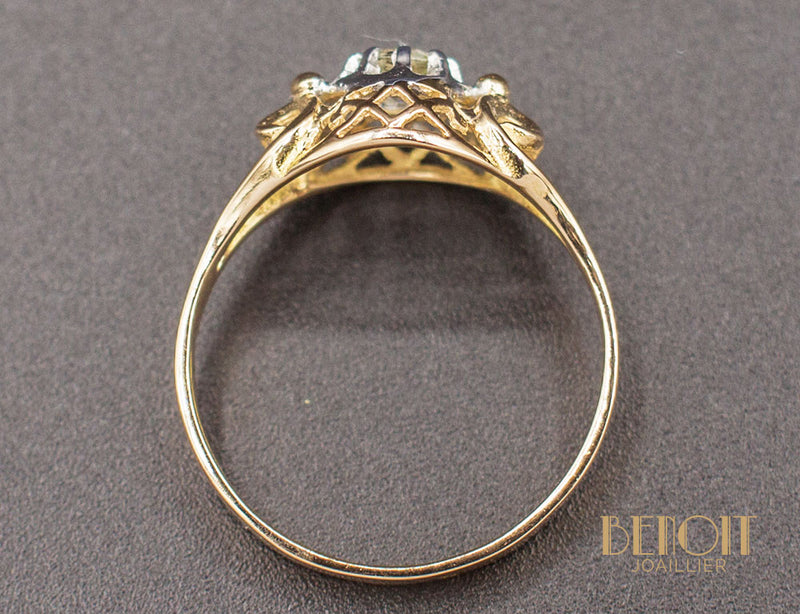 Bague 1950 Diamant Jaune