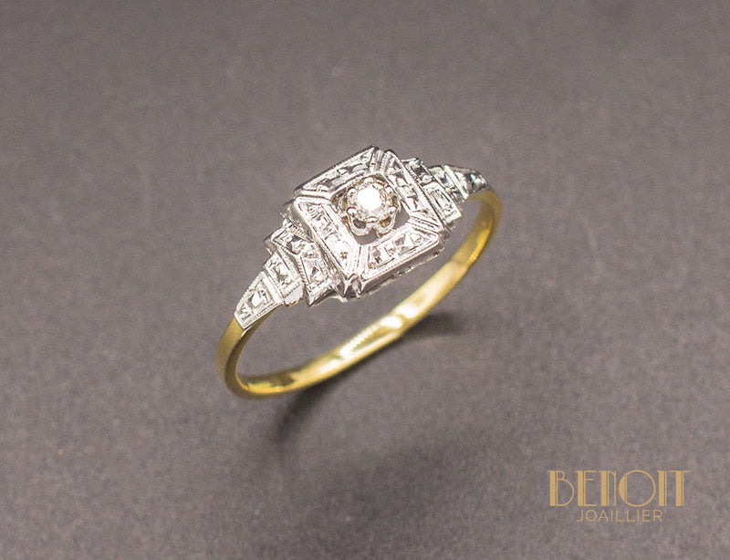 Bague Art Déco Diamant
