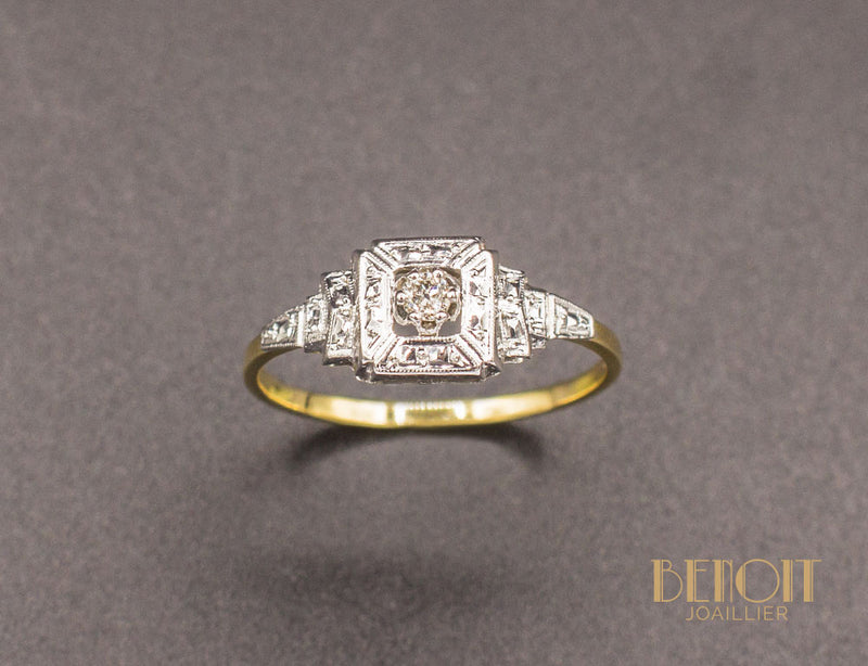 Bague Art Déco Diamant