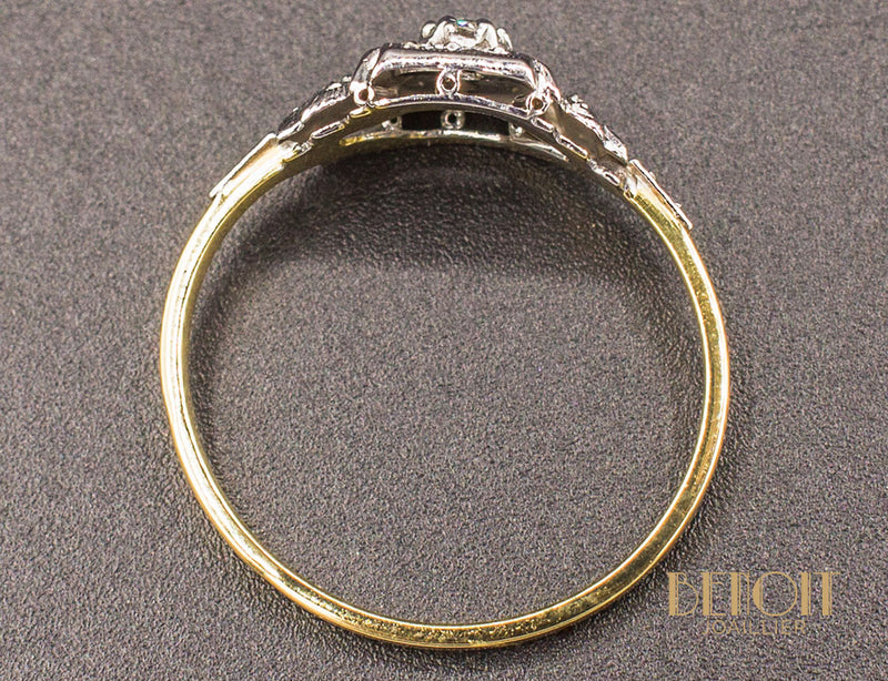 Bague Art Déco Diamant