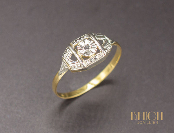 Bague Art Déco Diamant