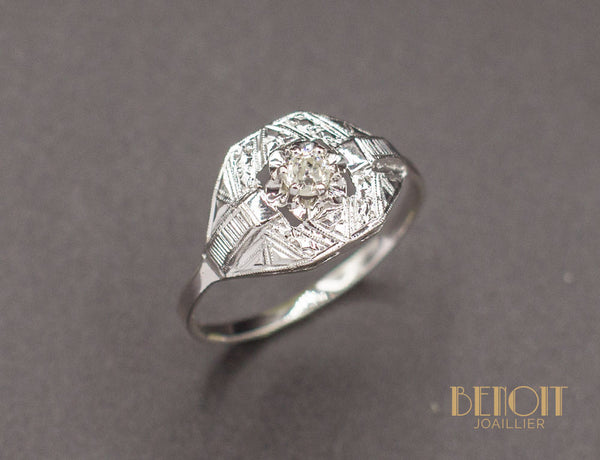 Bague Art Déco Diamant