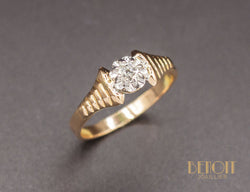 Solitaire Art Déco Diamant