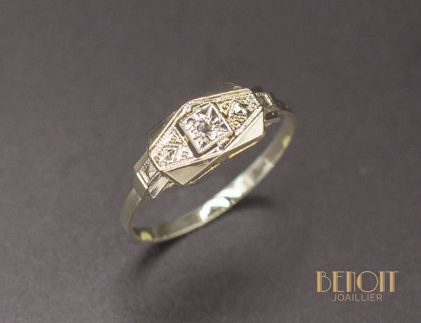 Bague Art Déco Diamant
