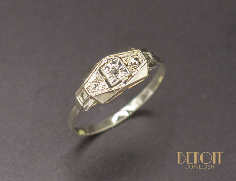 Bague Art Déco Diamant