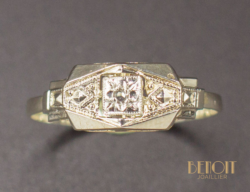 Bague Art Déco Diamant